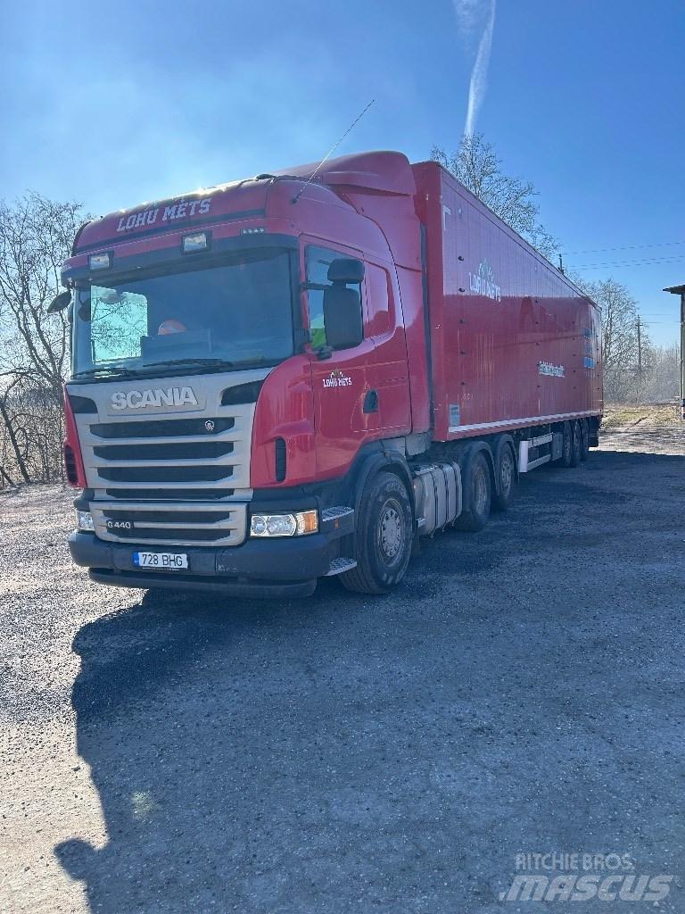  Knappen Haagis Semi Reboques Estilha de Madeira
