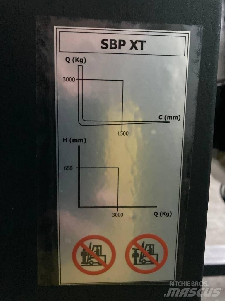 CSI SBP XT Empilhador para operador externo