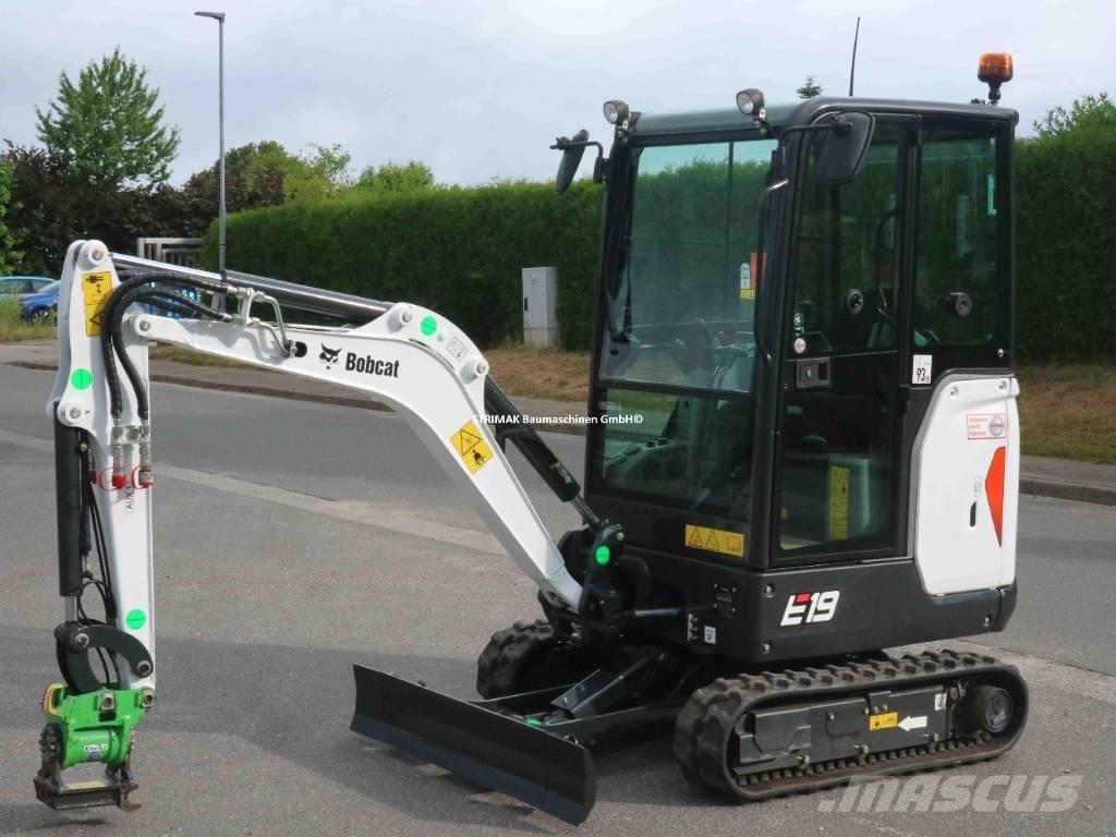Bobcat E 19 Miniescavadeiras