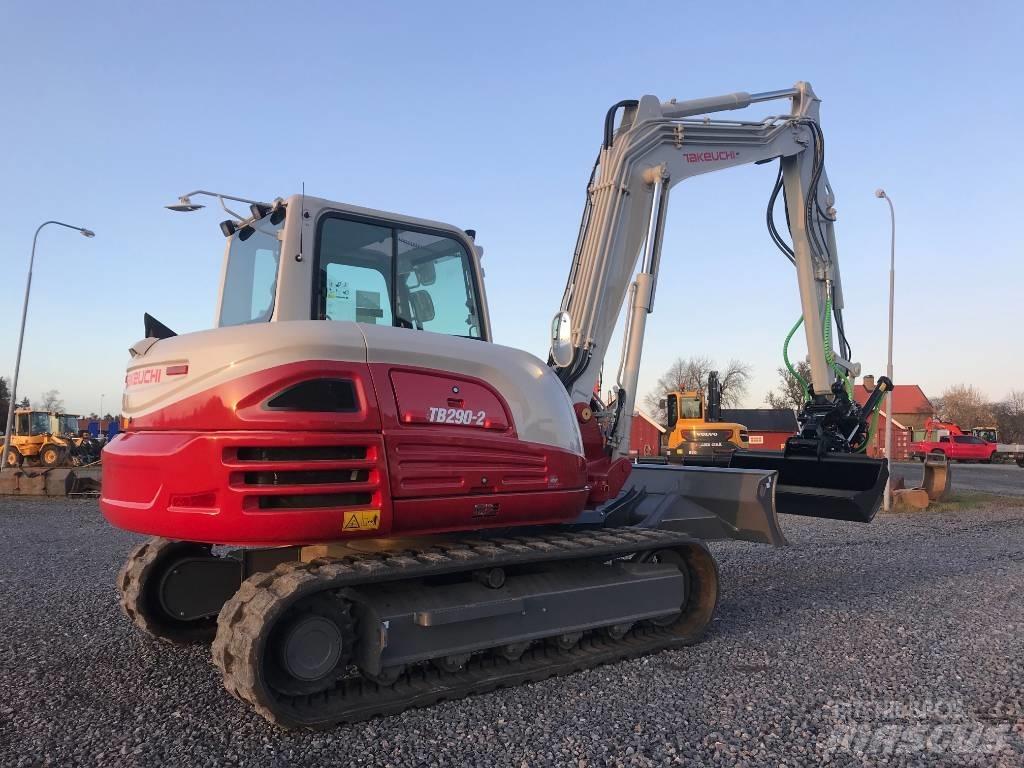 Takeuchi TB290-2 Escavadoras Midi 7t - 12t