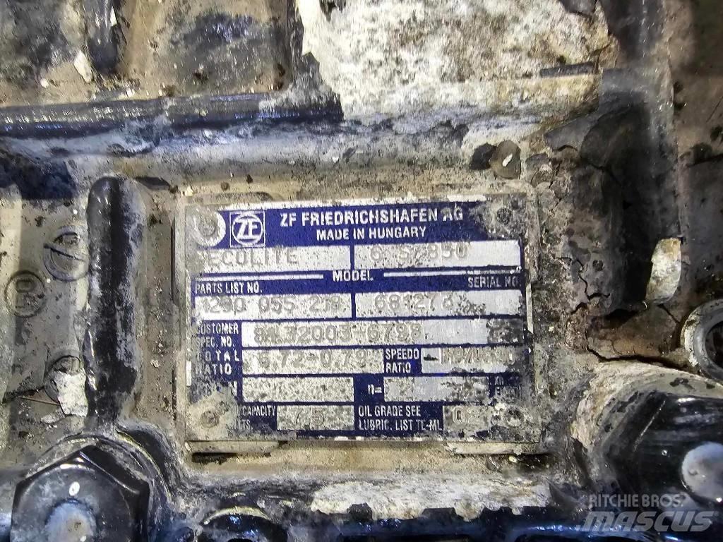ZF 6S 850 Caixas de velocidades