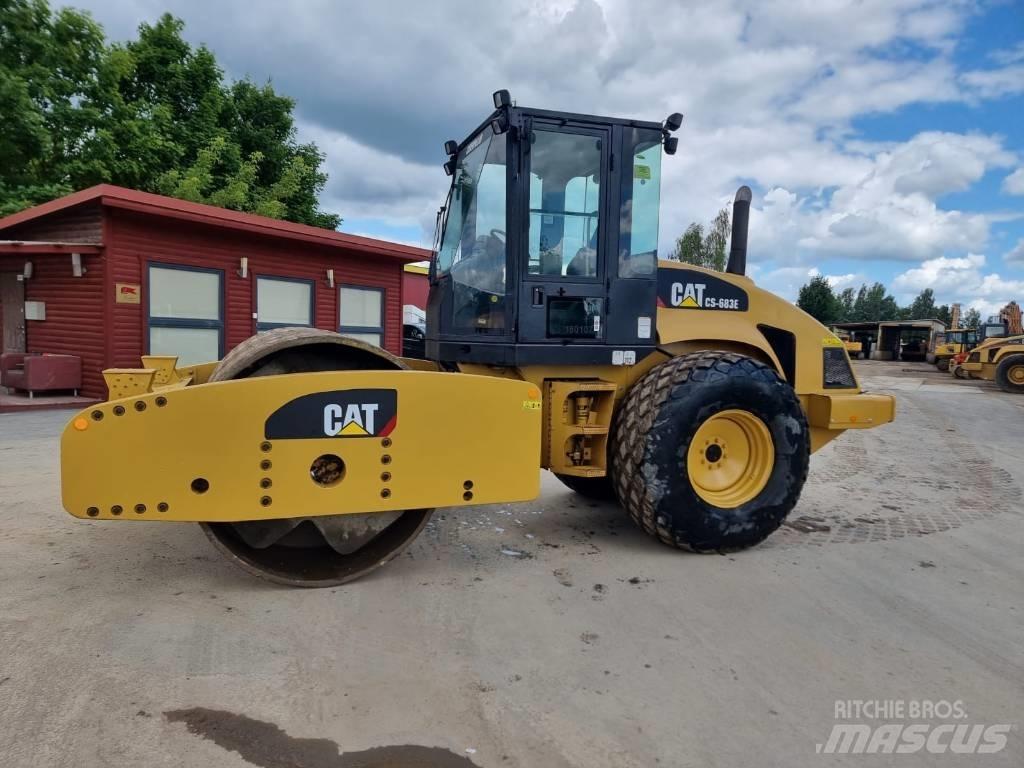 CAT CS 683 E Cilindros Compactadores monocilíndricos