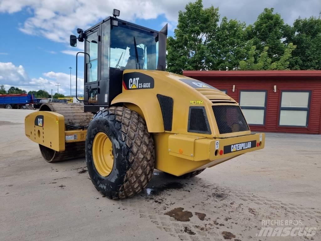 CAT CS 683 E Cilindros Compactadores monocilíndricos
