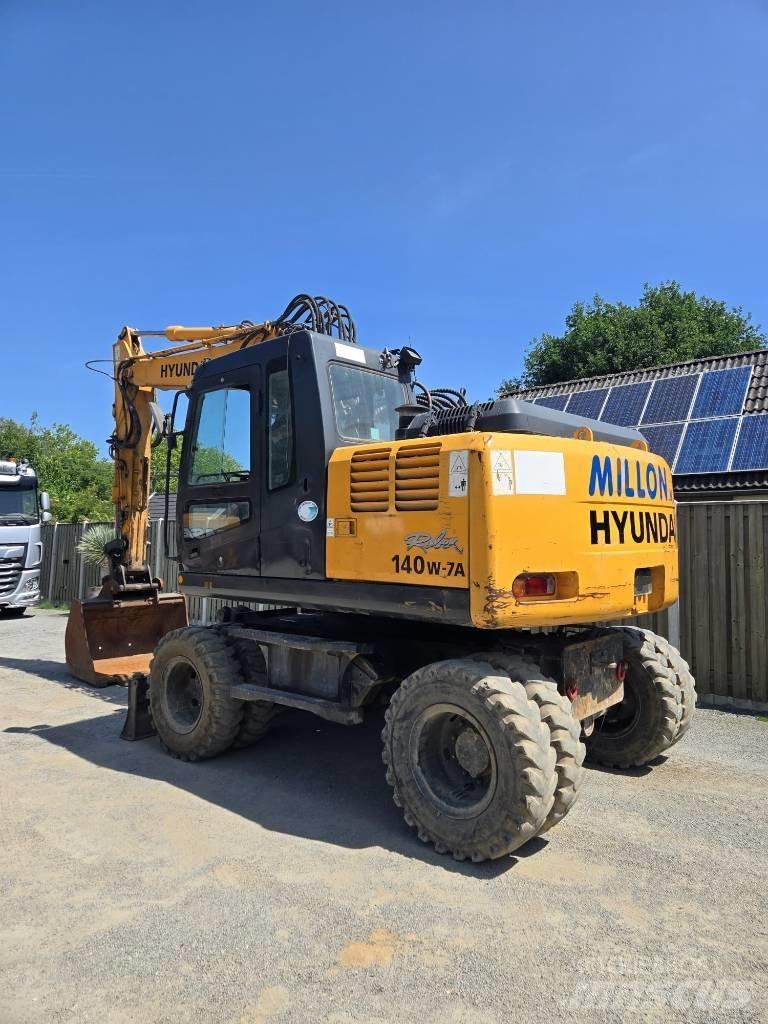 Hyundai Robex 140 W Escavadoras de rodas