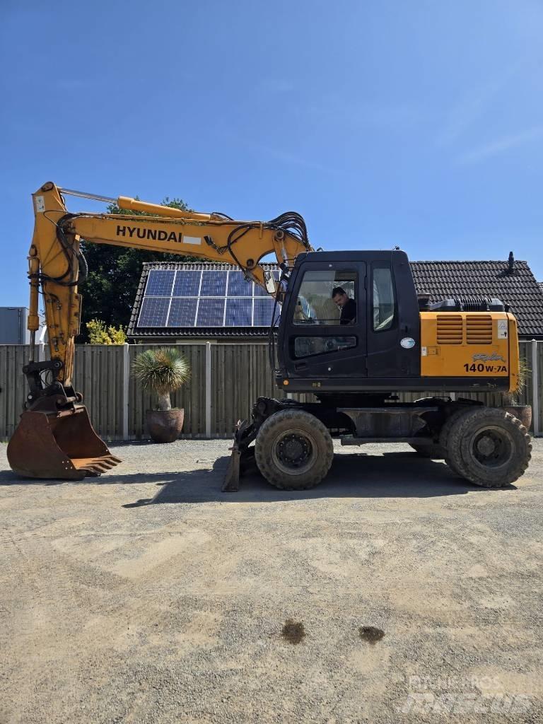 Hyundai Robex 140 W Escavadoras de rodas