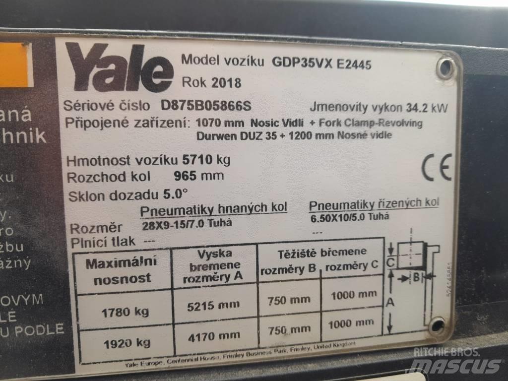 Yale GDP35VX Empilhadores Diesel