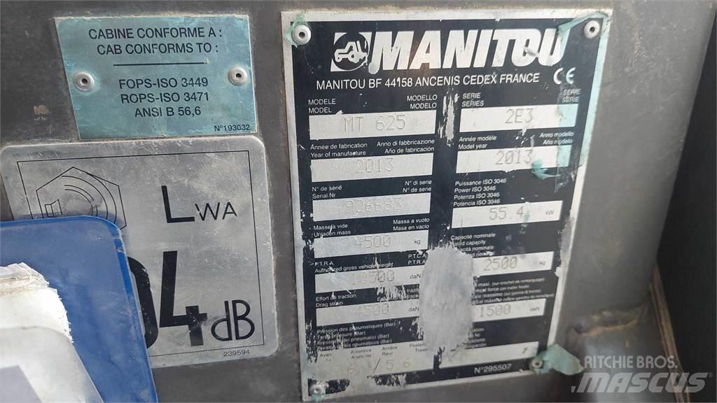 Manitou MT625T Manipulador telescópico