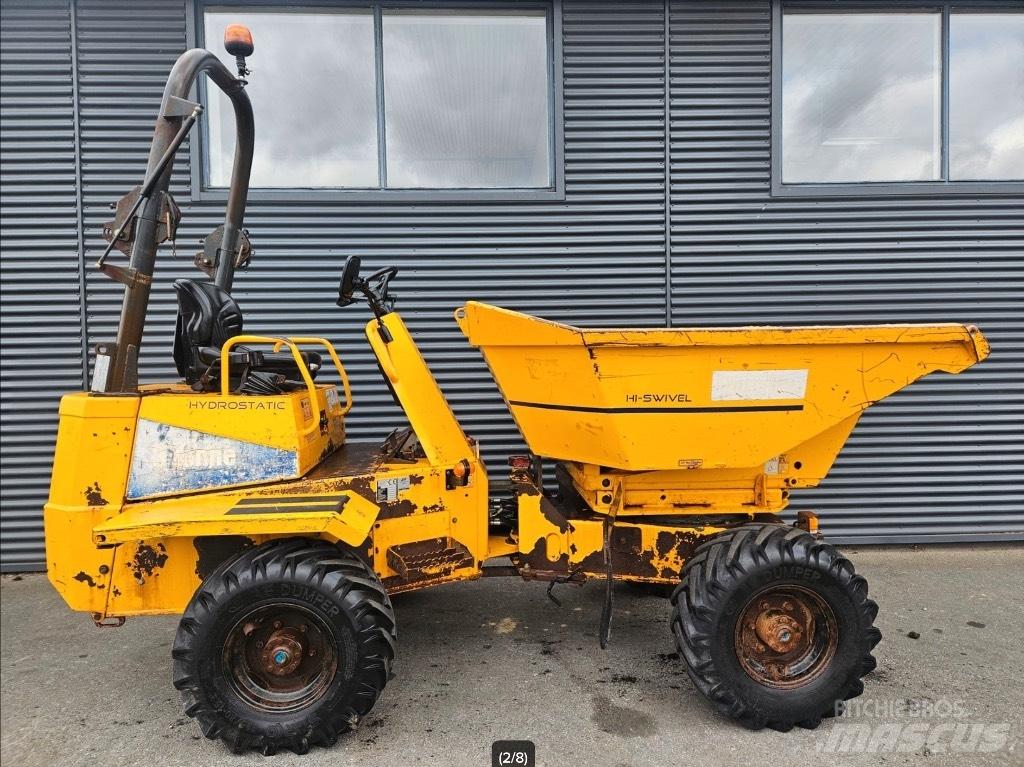 Thwaites 3 tonne Dumpers de obras