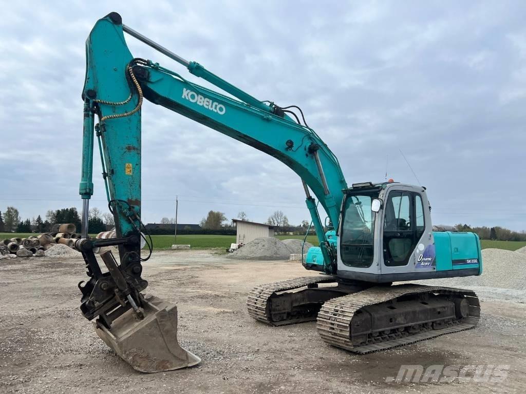 Kobelco SK 200-6 E Escavadeiras de esteiras