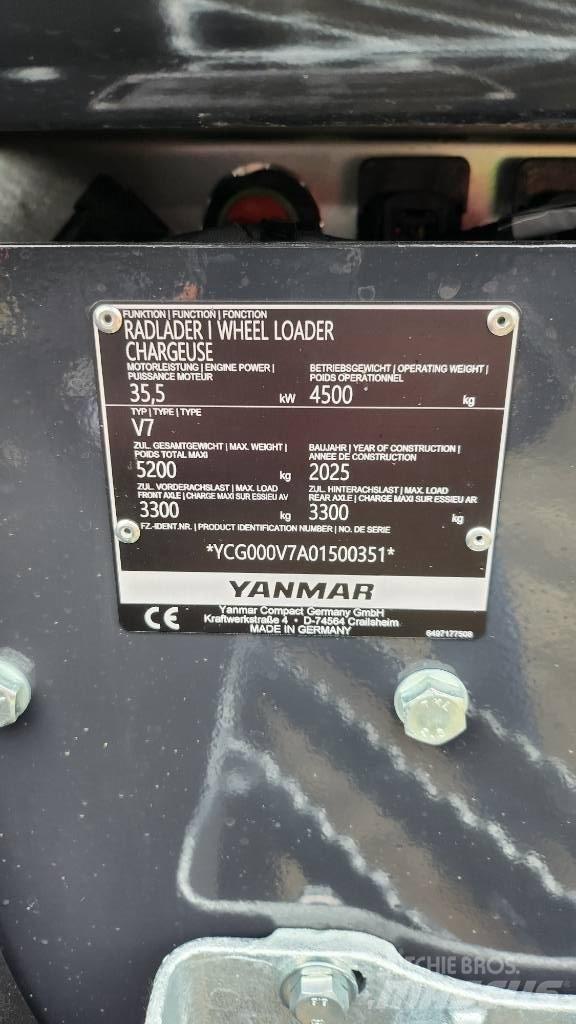 Yanmar Radlader V7HW Carregadeiras de rodas