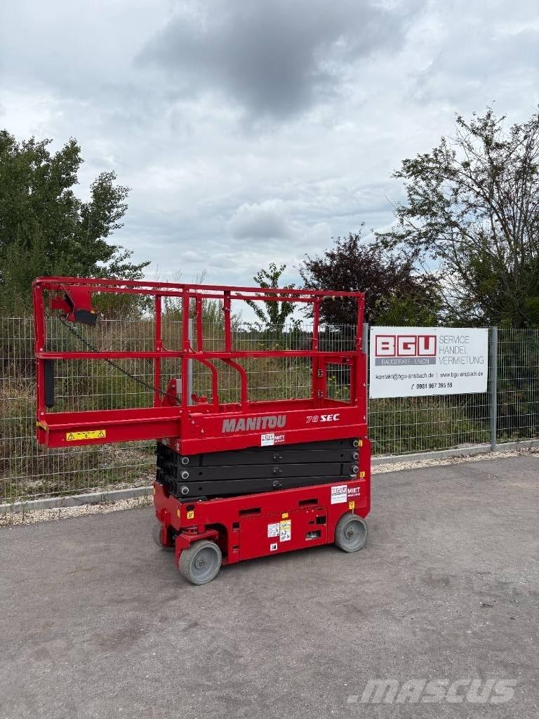 Manitou 78 SEC Elevadores de tesoura