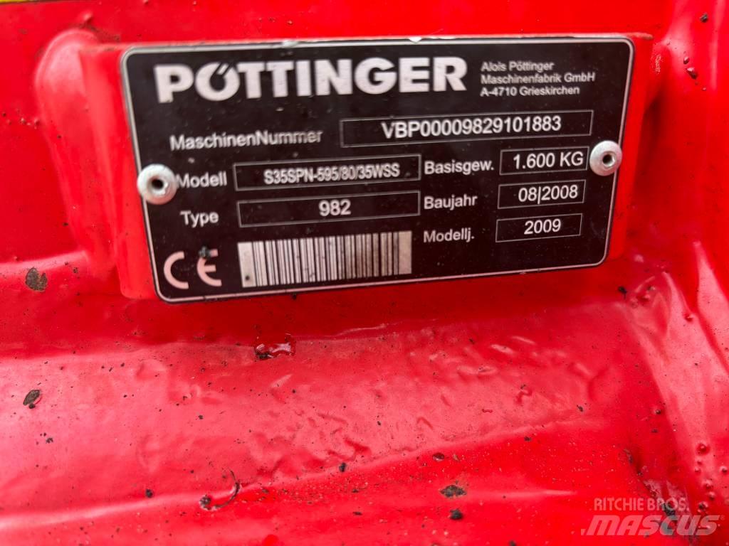 Pöttinger Servo 35 S Charruas reversíveis