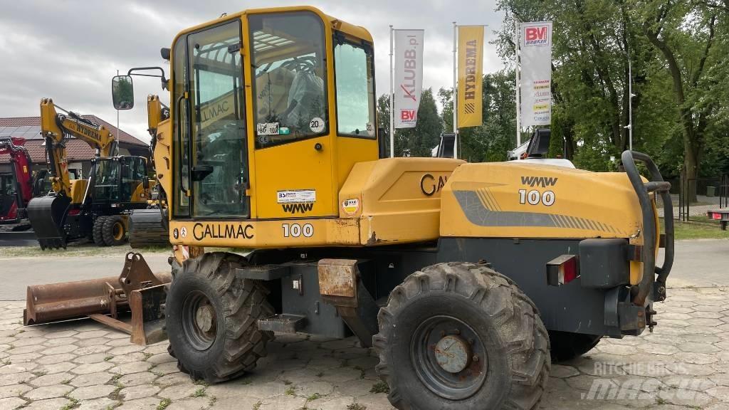 Gallmac WMW 100 Escavadoras de rodas