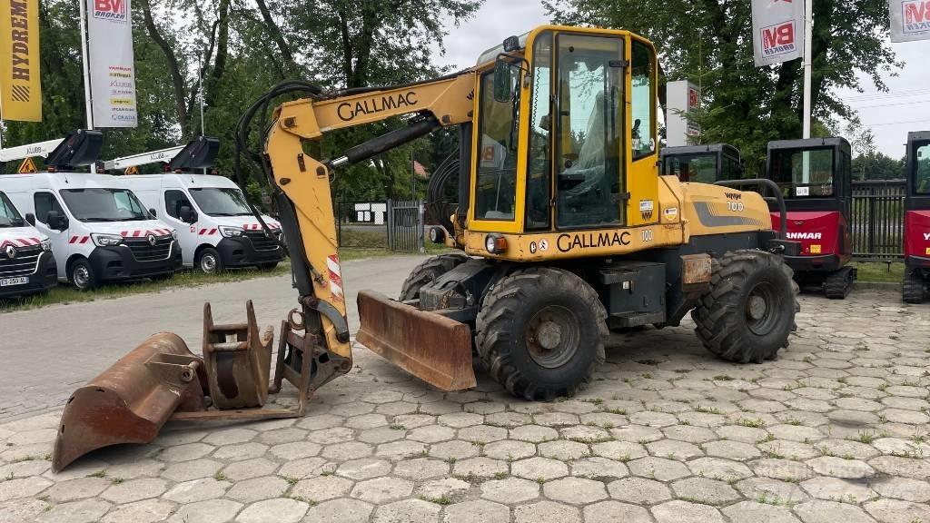 Gallmac WMW 100 Escavadoras de rodas