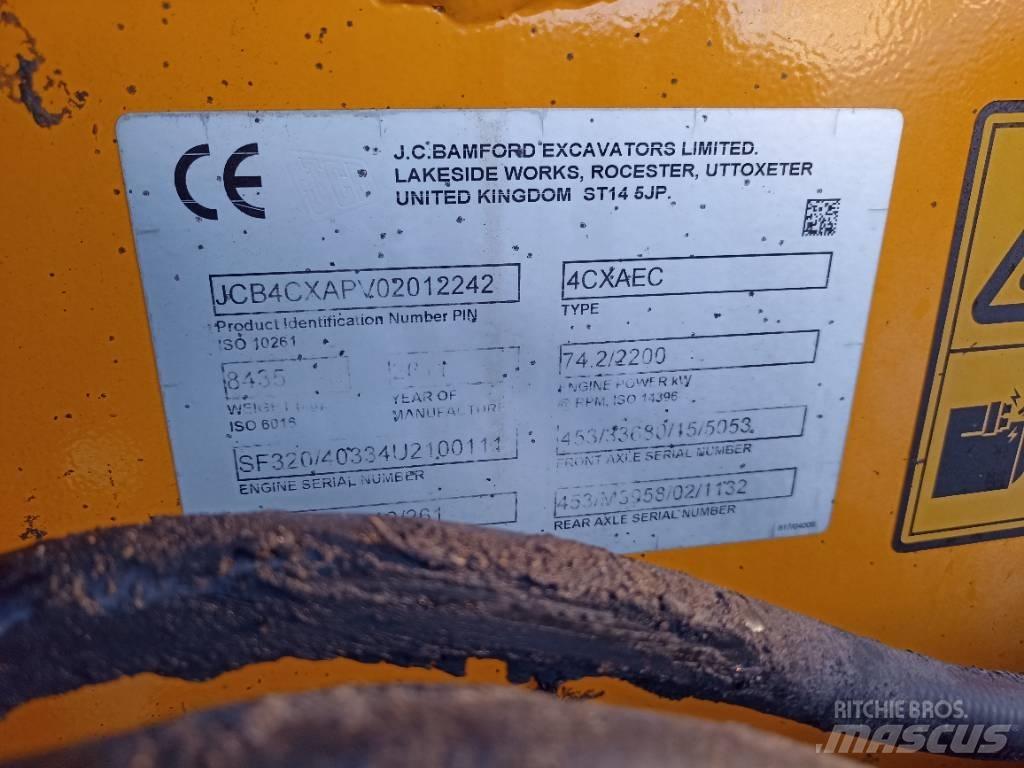 JCB 4 CX Retroescavadeiras