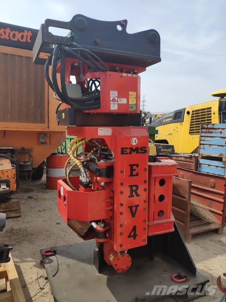  EMS ERV4 Side Grip Bate-estacas vibratório