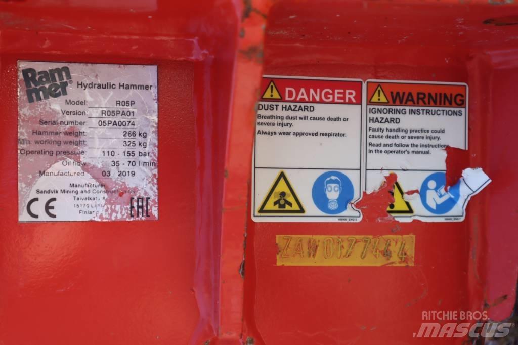 Rammer R05P Martelos de quebragem