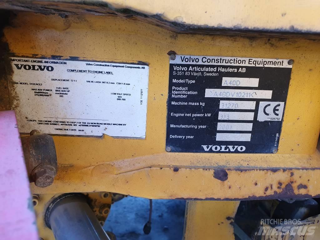 Volvo A 40 D Caminhões articulados