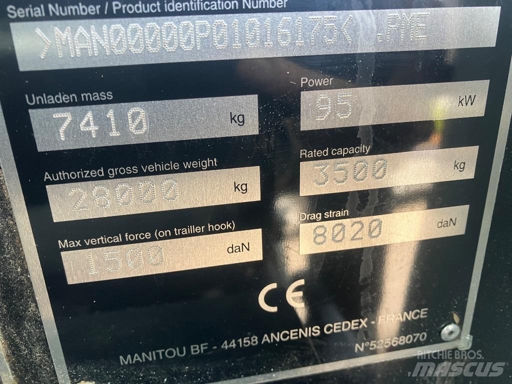Manitou 635-130 PS+ Telescópicas para Agricultura