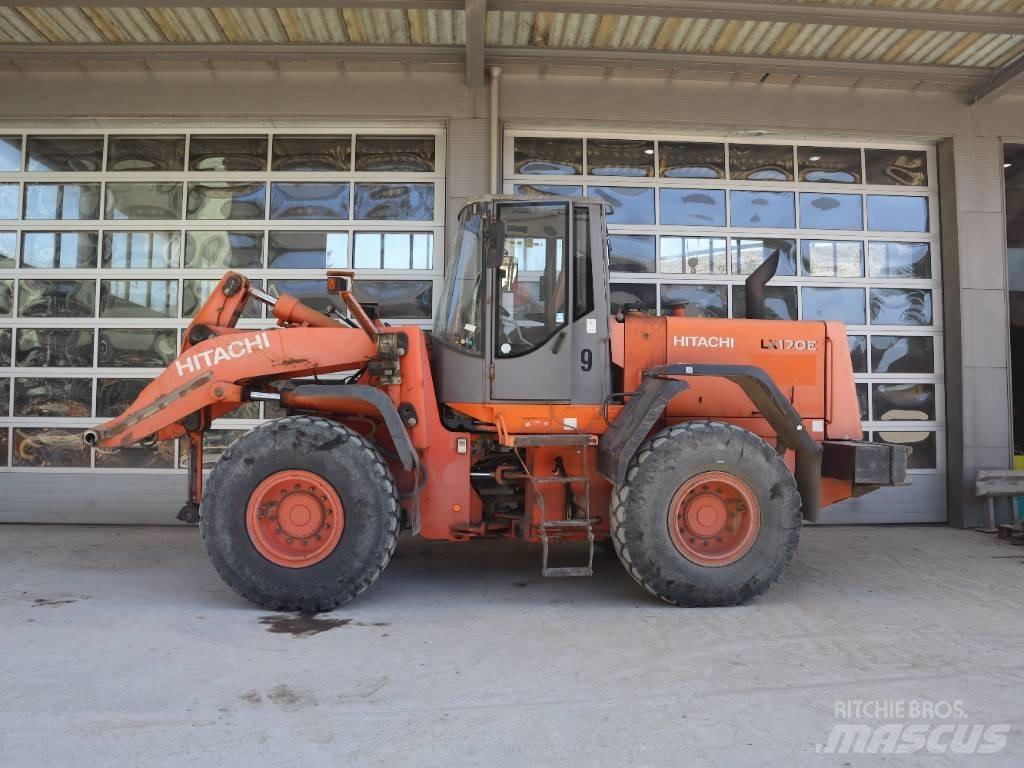 Hitachi LX 170 E Carregadeiras de rodas