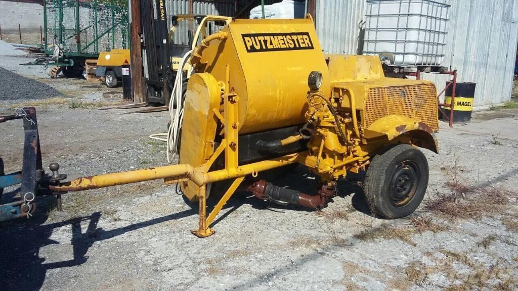 Putzmeister P 13 E Bombas de Betonilha