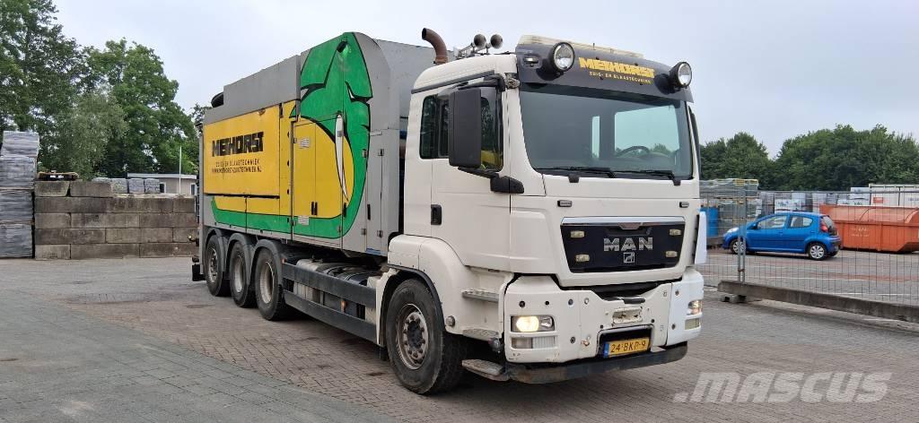 MAN 35.480 Camiões Aspiradores Combi