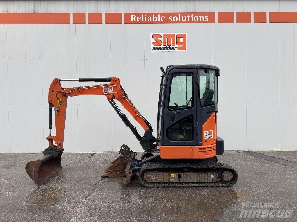Hitachi ZX 26 U-6 Miniescavadeiras
