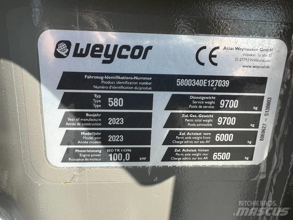Weycor AR 580 Carregadeiras de rodas