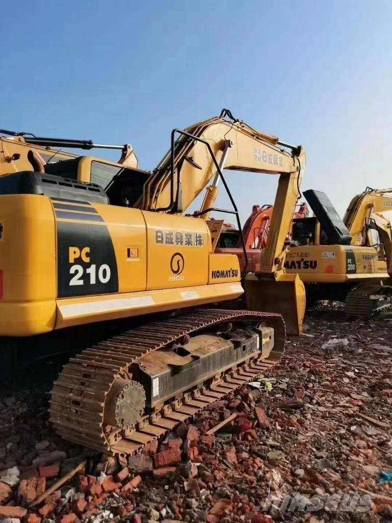Komatsu pc 210 Escavadeiras de esteiras
