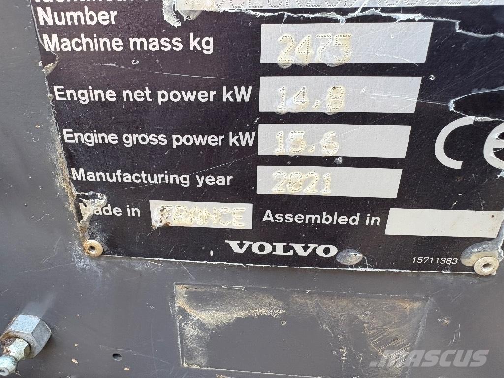 Volvo ECR 25 D Miniescavadeiras