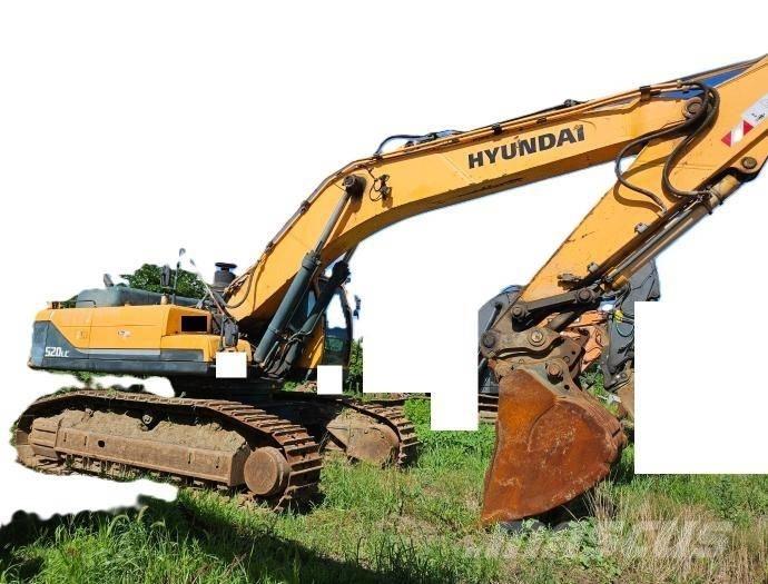 Hyundai Robex 520 LC Escavadeiras de esteiras