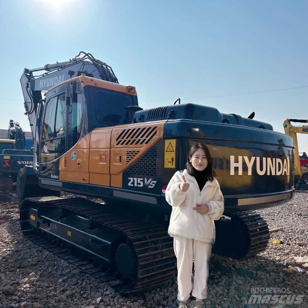 Hyundai 215 Escavadeiras de esteiras
