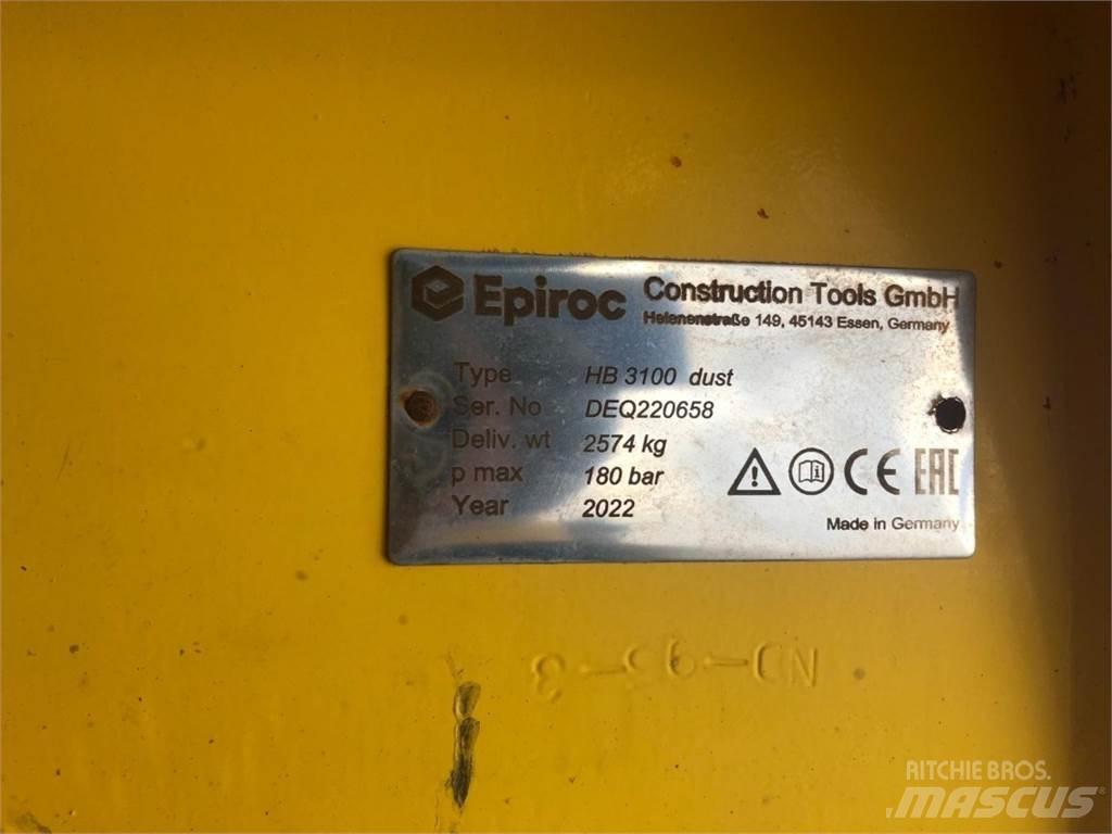 Epiroc HB3100 Dust Martelos de quebragem