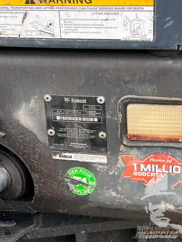 Bobcat E 55 Miniescavadeiras