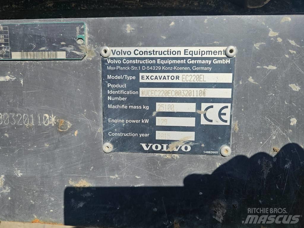 Volvo EC220EL Escavadeiras de esteiras