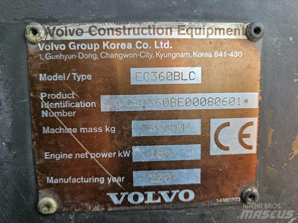 Volvo EC 360 B LC Escavadeiras de esteiras