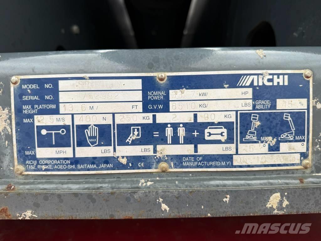 Aichi SR 14 CJM Elevadores braços Telescópicos