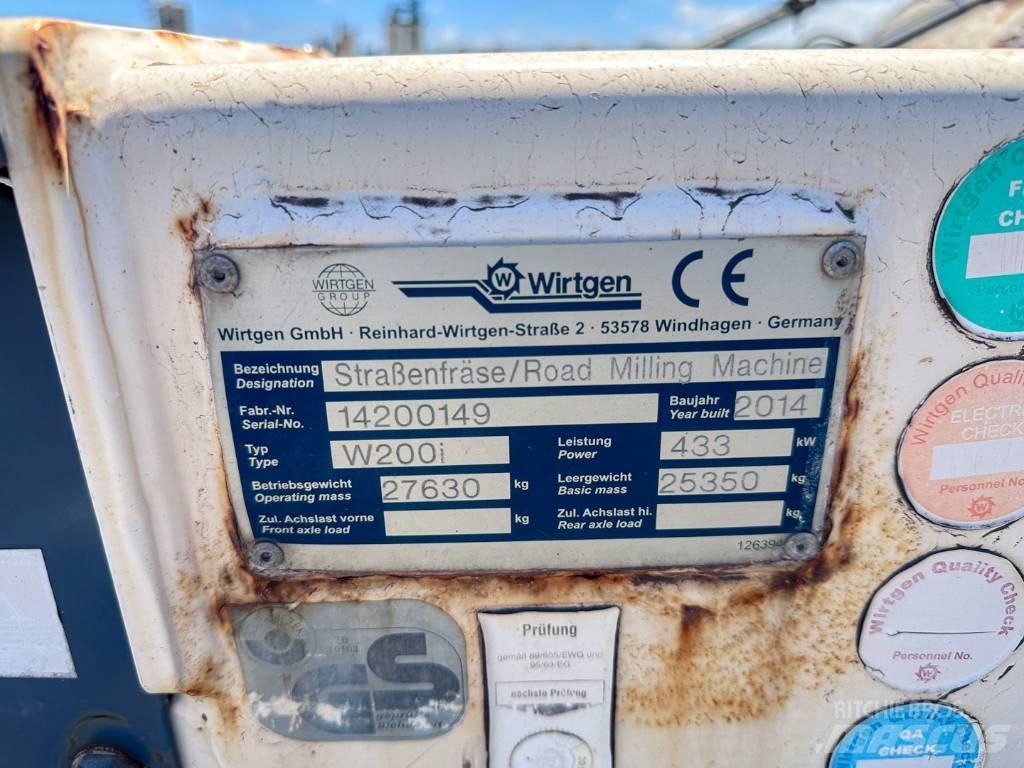 Wirtgen W200 Moinhos de asfalto a frio