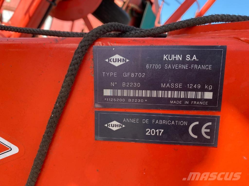 Kuhn GF8702 Ancinho virador