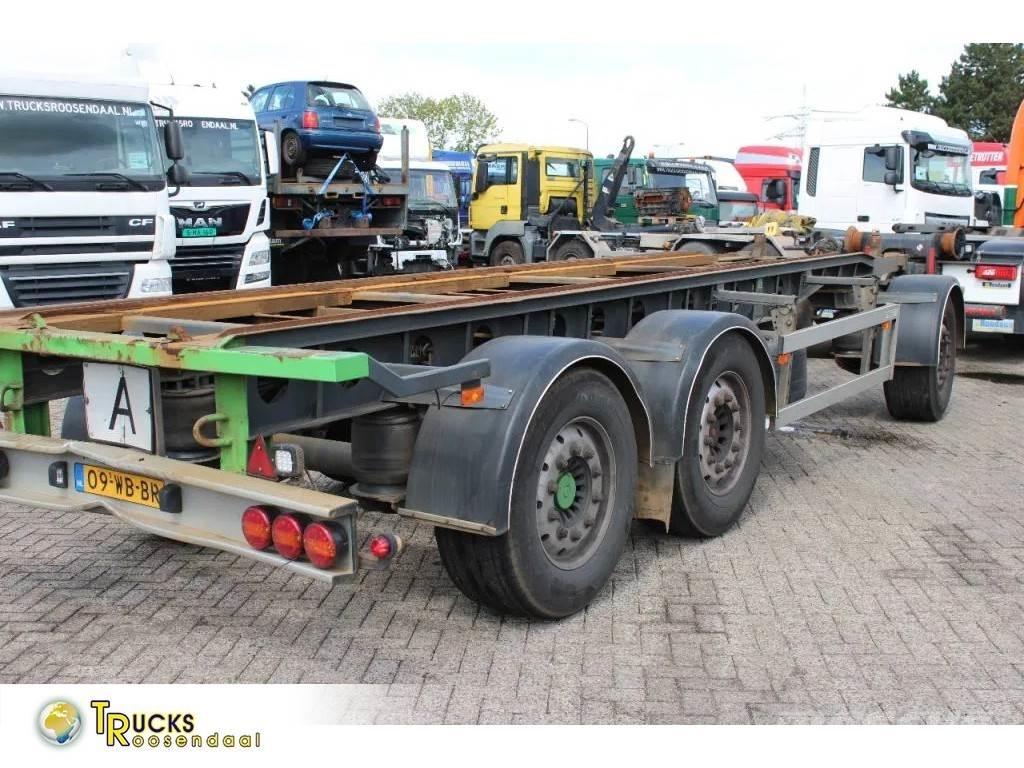 Burg 3X SAF Reboques Porta Contentores