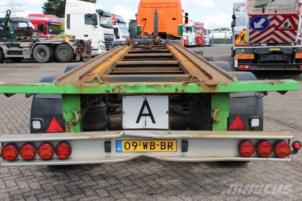 Burg 3X SAF Reboques Porta Contentores