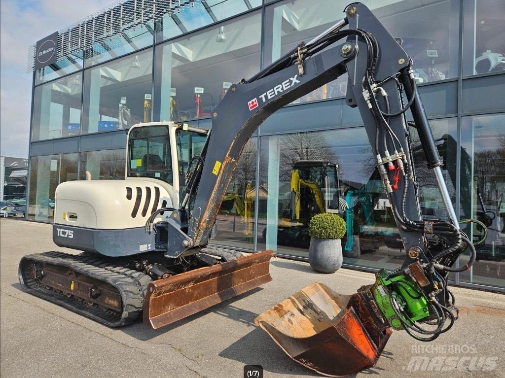 Terex TC 75 Escavadoras Midi 7t - 12t