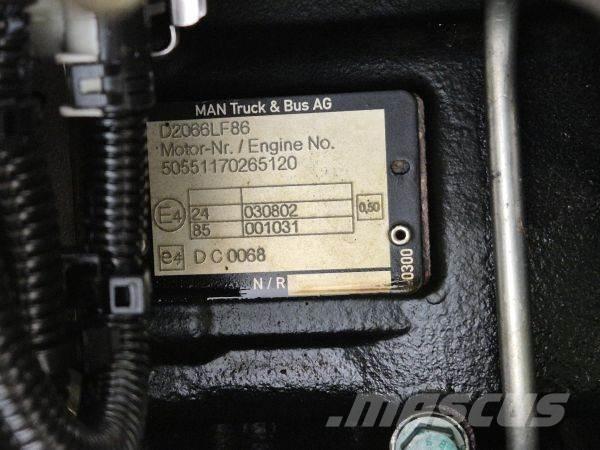 MAN D2066 LF86 Motores