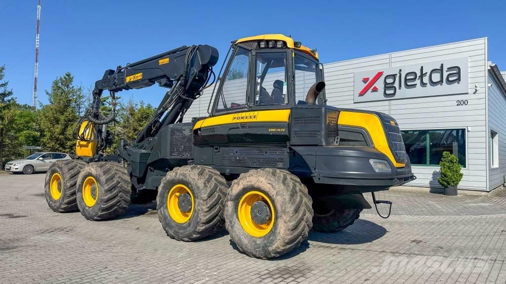 Ponsse Bear 8W Processadores florestais