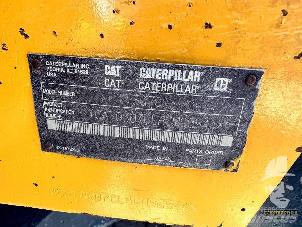 CAT 307 C Escavadeiras de esteiras