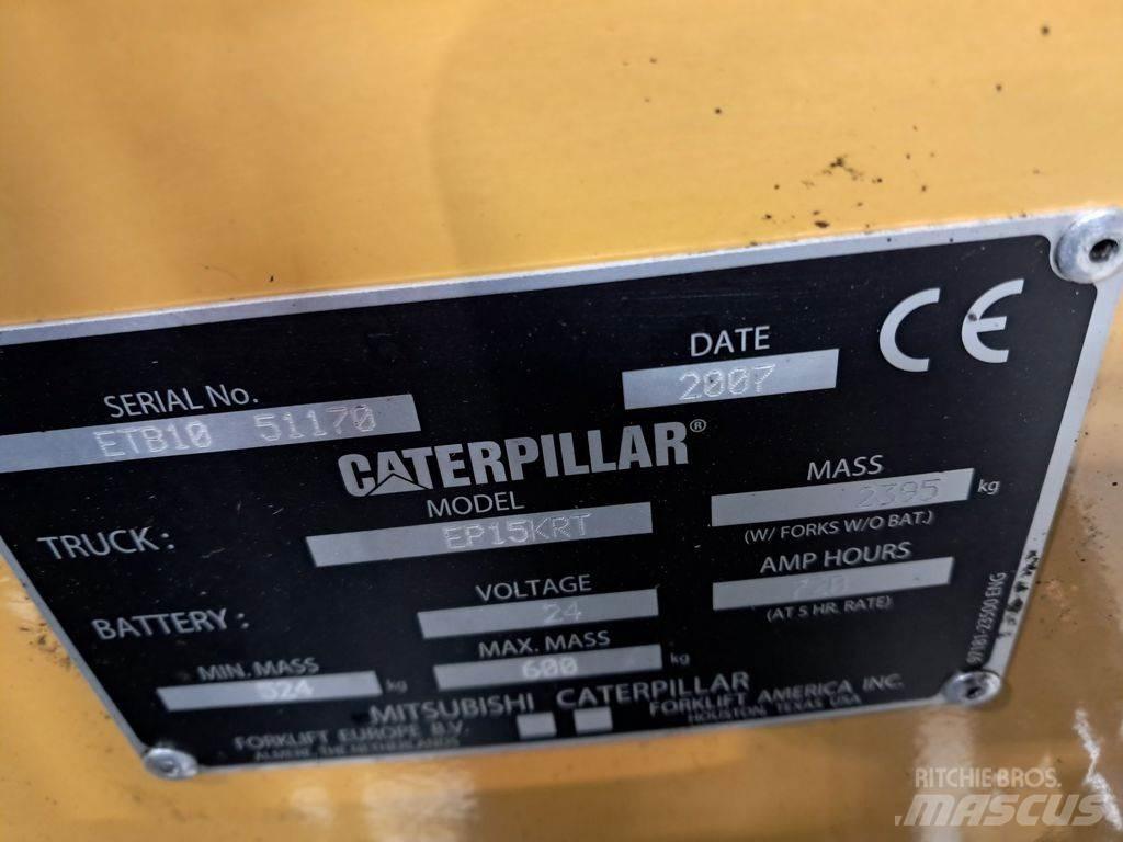 CAT EP15KRT Empilhadores eléctricos