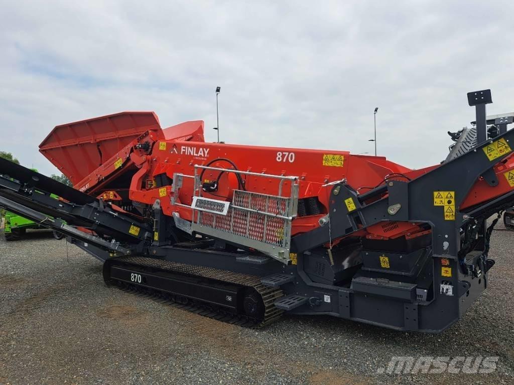 Terex Finlay 870 Crivos móveis