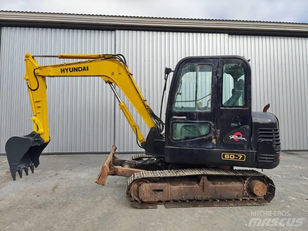 Hyundai R 60-7 Miniescavadeiras