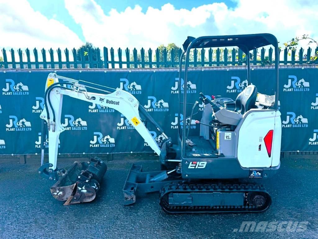 Bobcat E 19 Miniescavadeiras