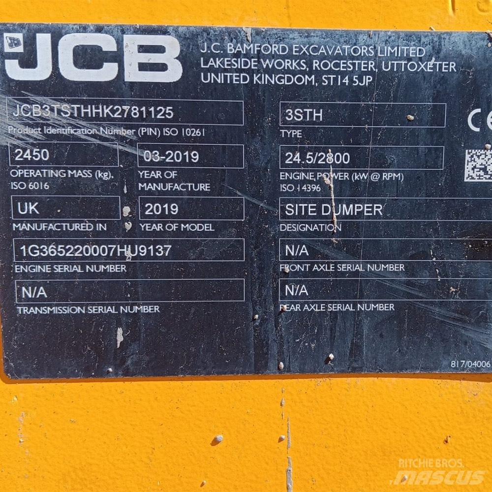 JCB 3TSTH Dumpers de obras